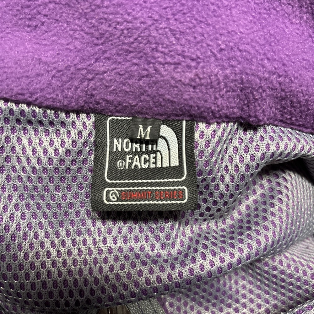 The North Face Summit Series Purple Fleece Full Zip Jacket Women's M Medium - Picture 8 of 11